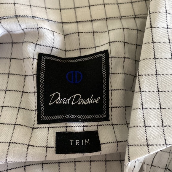 David Donahue mens dress shirt - Picture 3 of 4